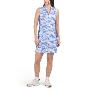 NVO Cobalt Upf 50 Plus Cooling Leanna Mini Dress